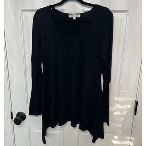 Karen Kane Snakeskin Detail Top